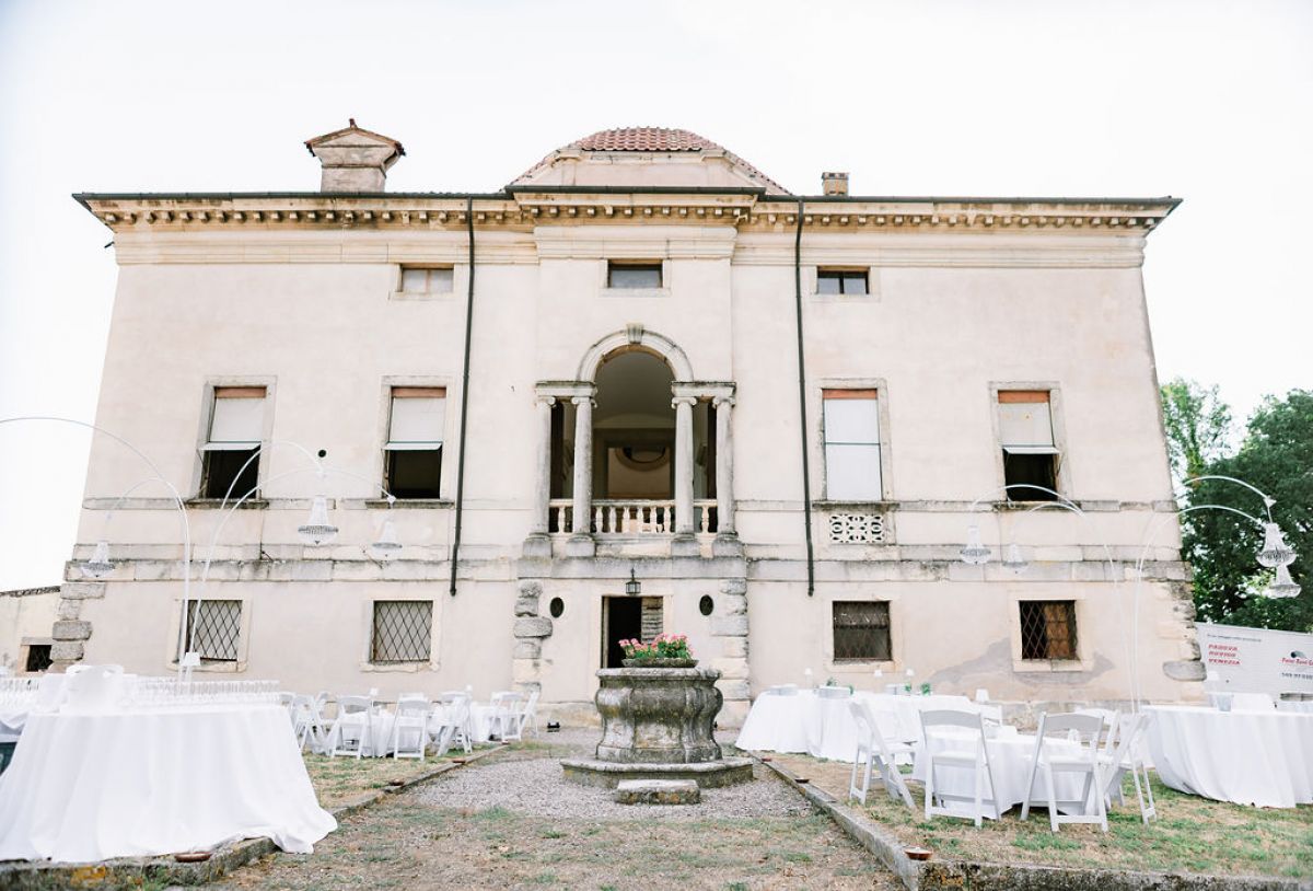 Villa Rocca Pisana location in esclusiva Marchioro Catering